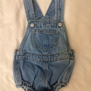 Denim Blue Baby Overalls
